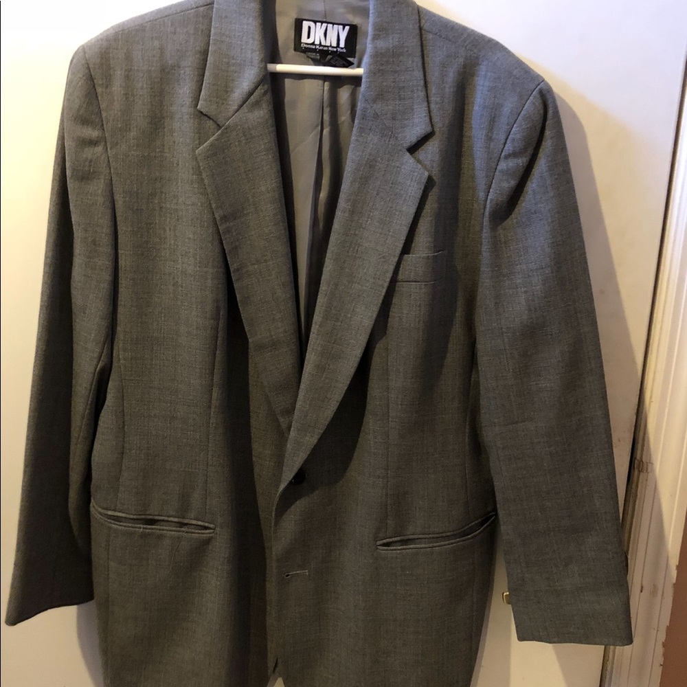 Vintage DKNY Gray Blazer